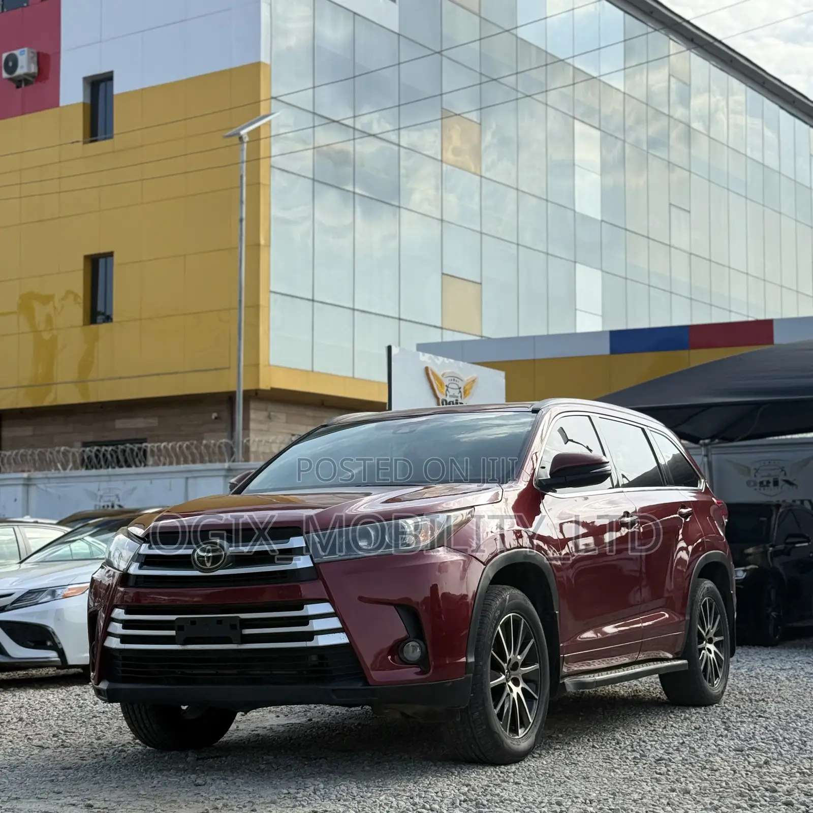 Toyota Highlander 2017 Red