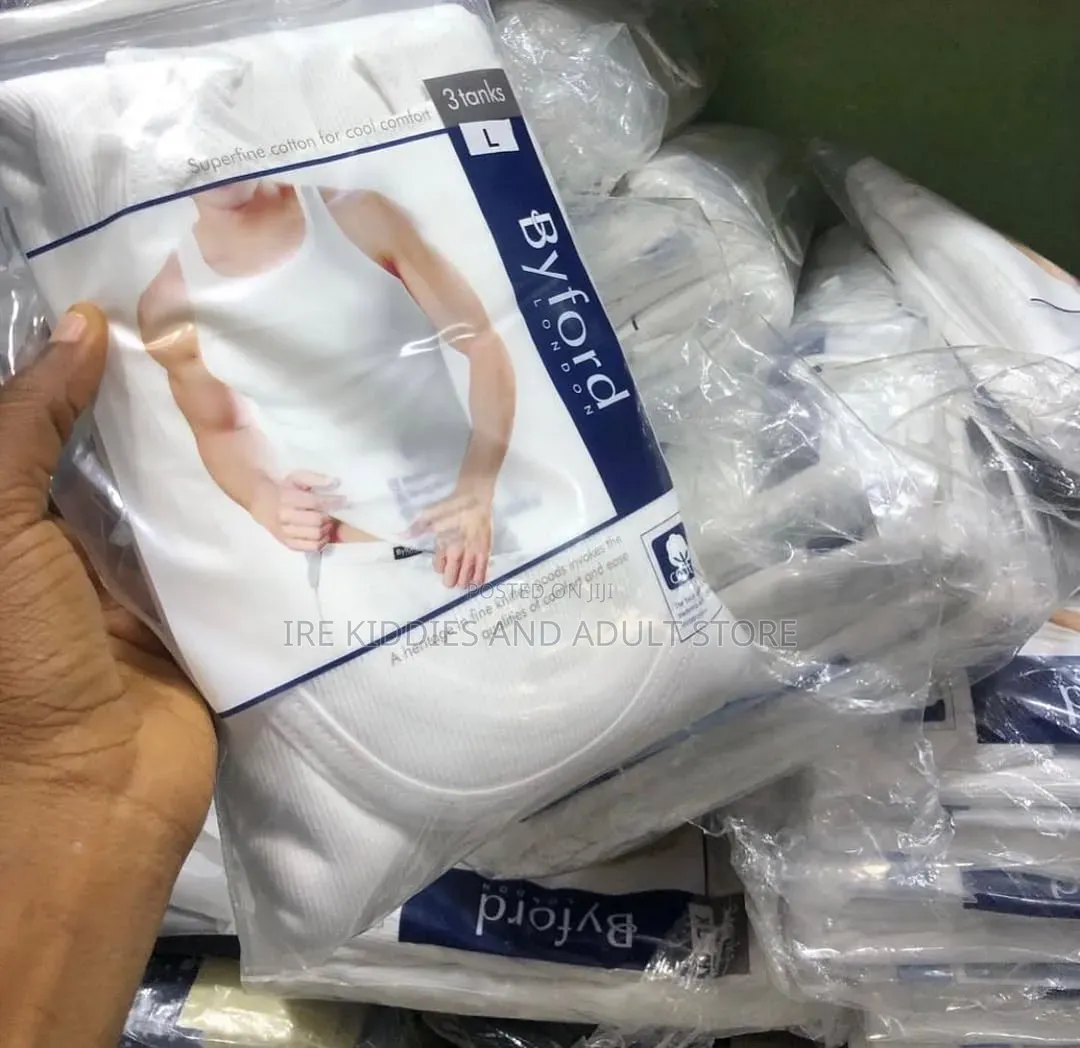 100%Cotton 3in1 Byford Singlet