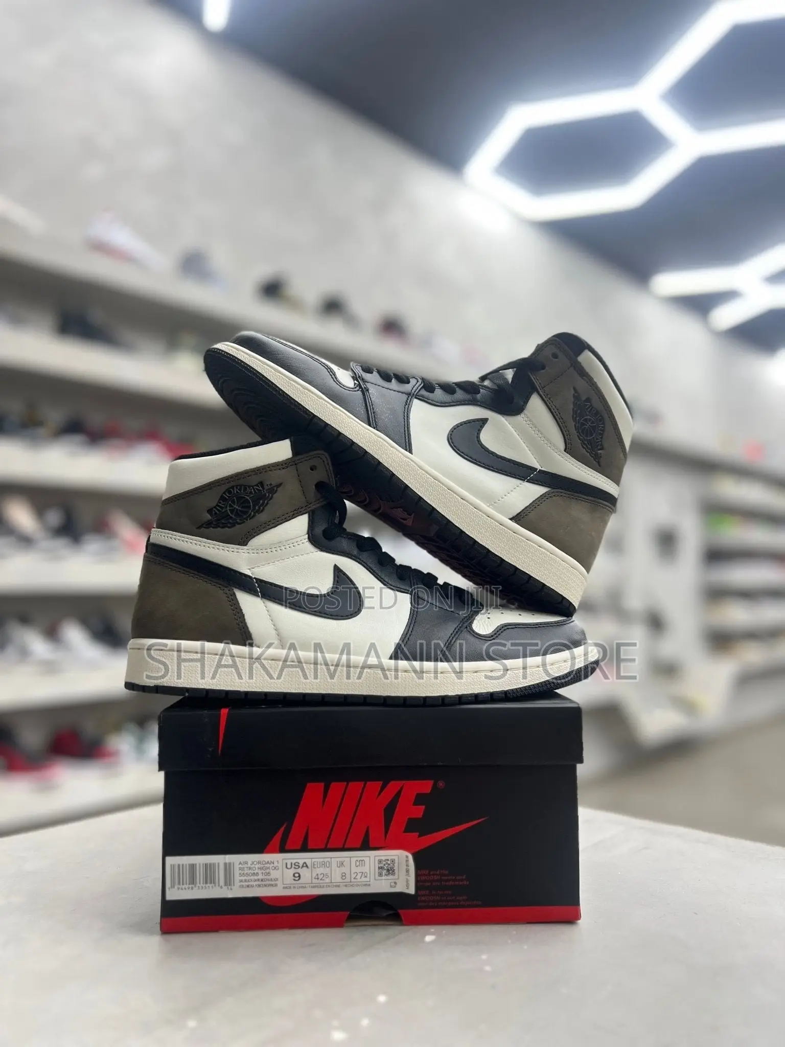 High Quality Jordan 1 High Top Dark Mocha Original