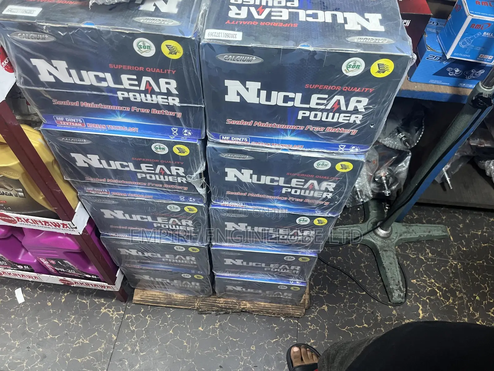 Nuclear Power 12v/75ah (Korea Technology)
