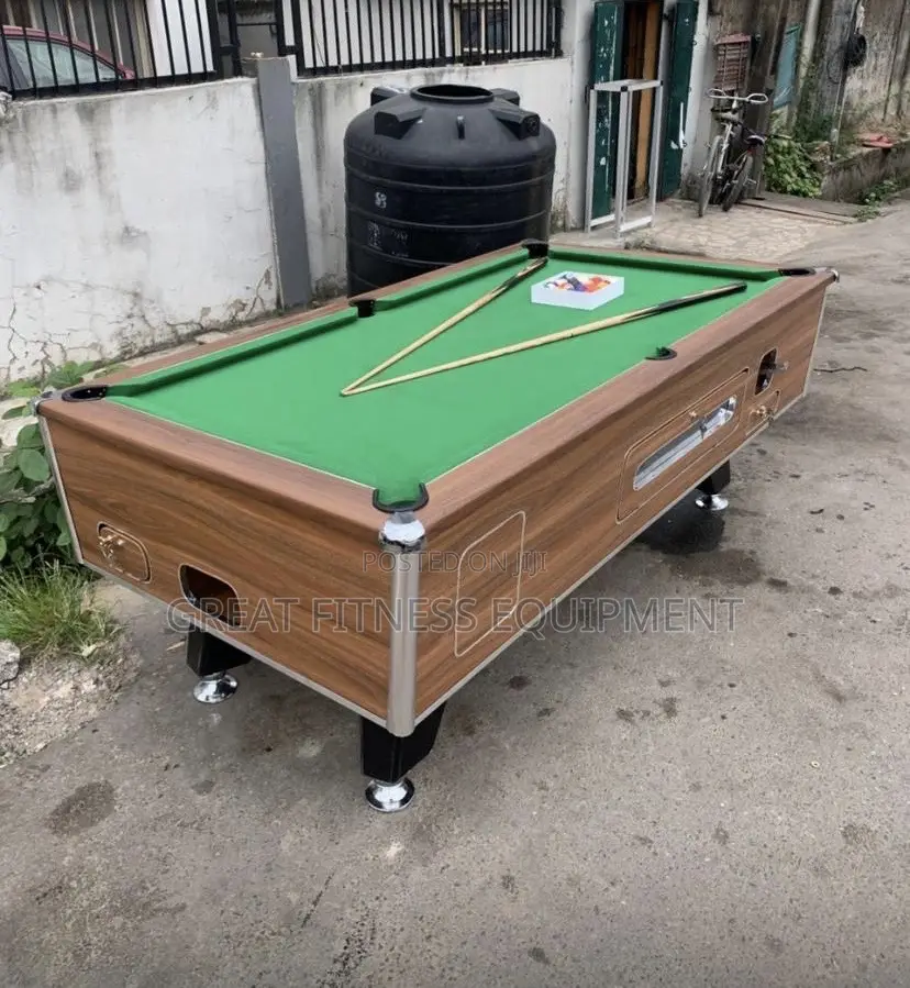 Coin Operated Snooker With Marble Top