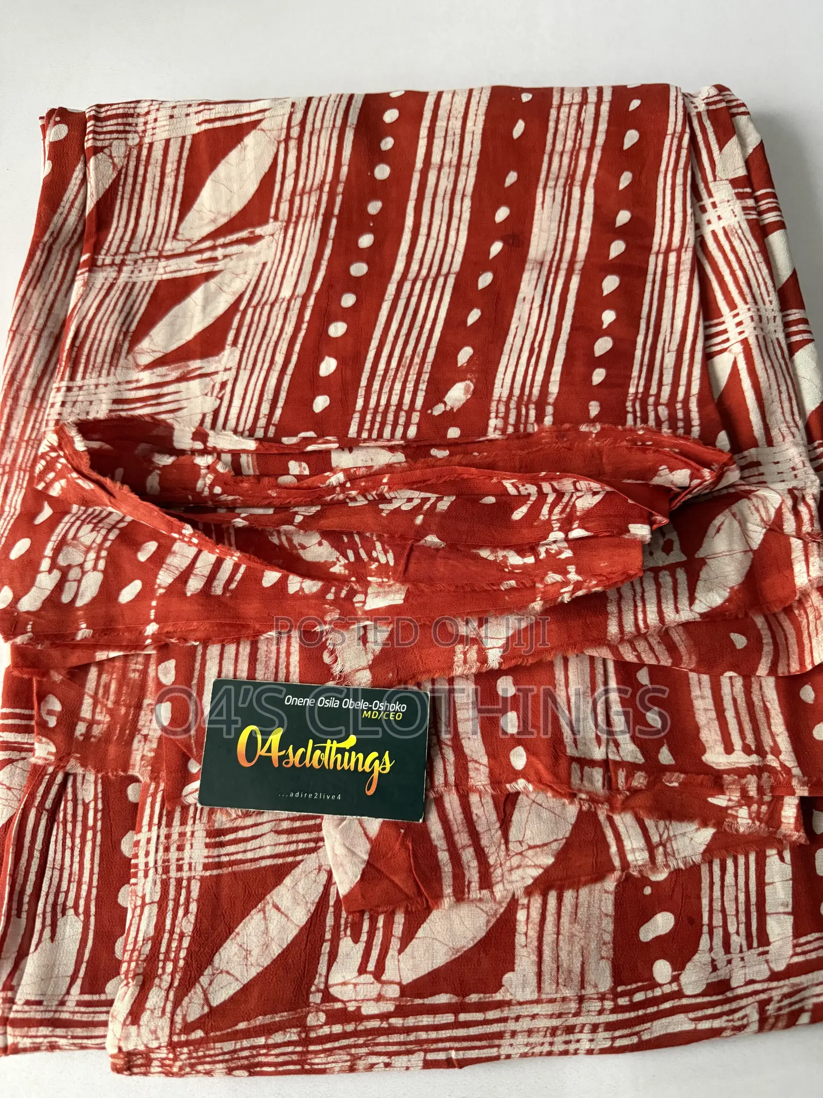 Hand Crafted Chiffon Batik