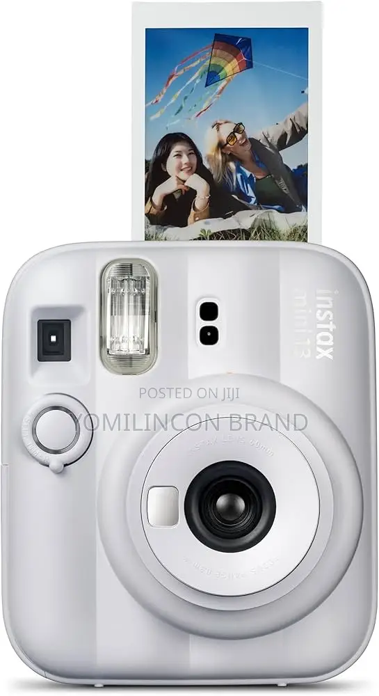 E:* Fujifilm Instax Mini 13 Instant Camera – Clay White