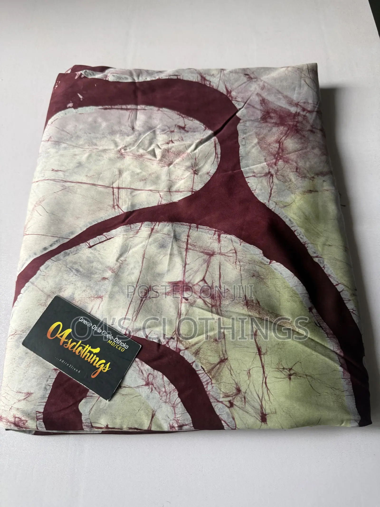 Adire Artwork Chiffon
