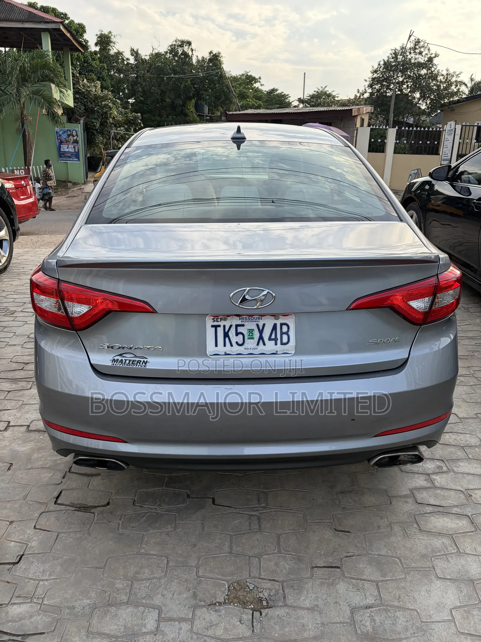 Hyundai Sonata Sport 4dr Sedan (2.4L 4cyl 6A) 2015 Silver