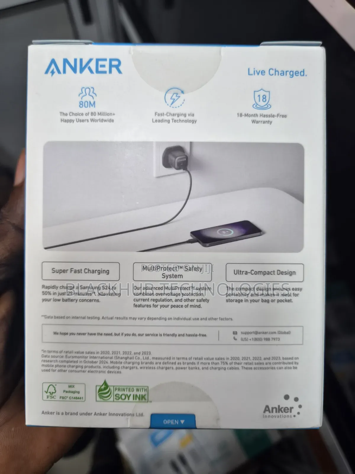 Anker Fast Charging 25w, Ultra Compact Design