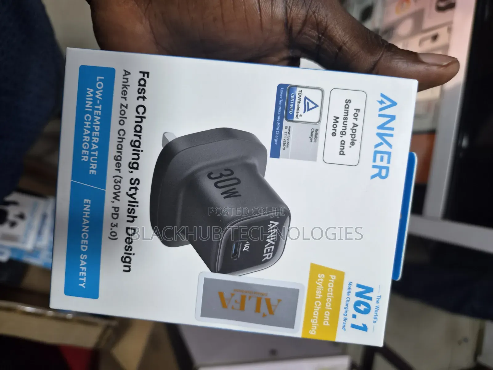 Anker Zolo Fast Charging 30w Pd 3.0, Stylish Design