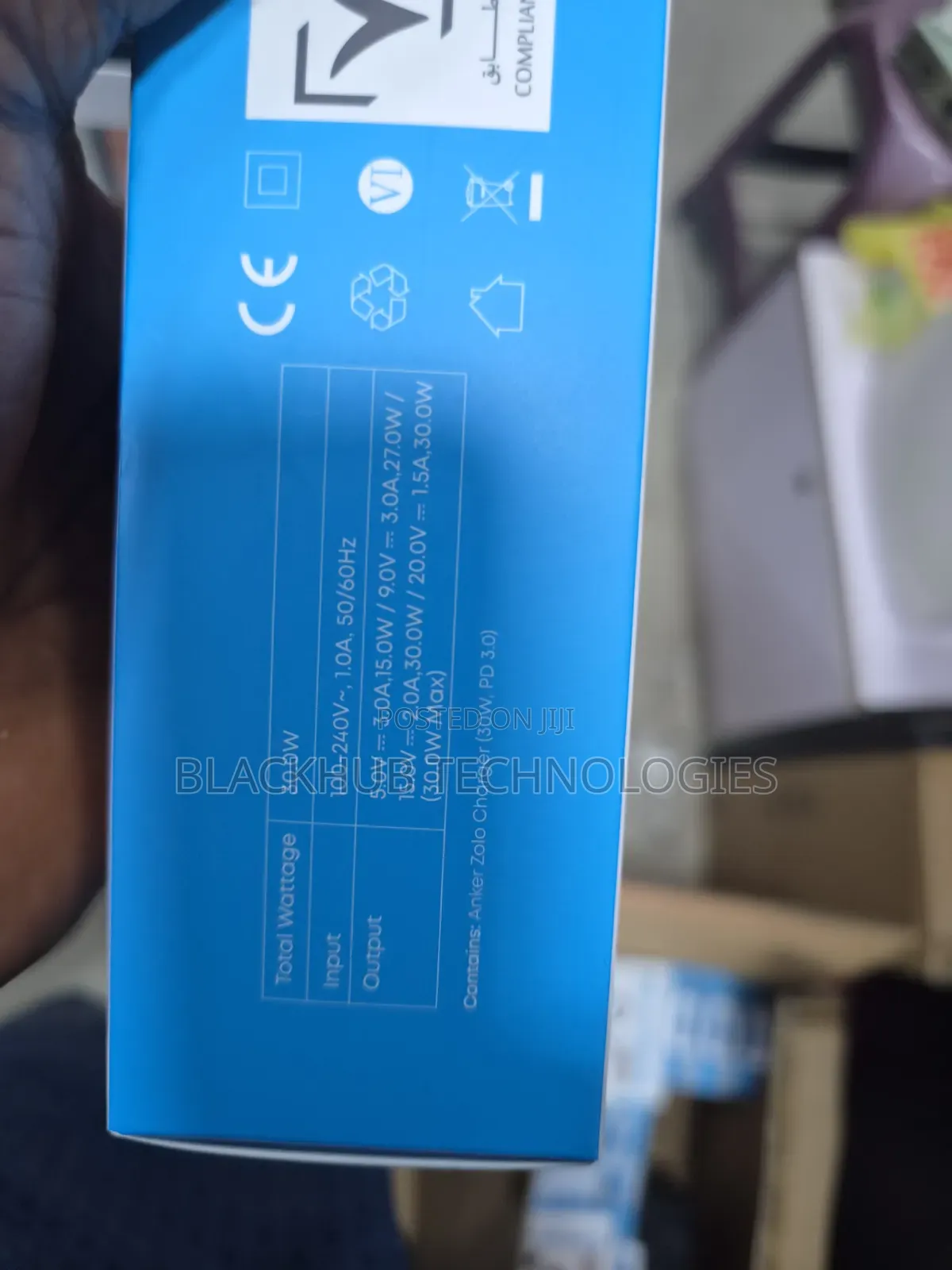 Anker Zolo Fast Charging 30w Pd 3.0, Stylish Design