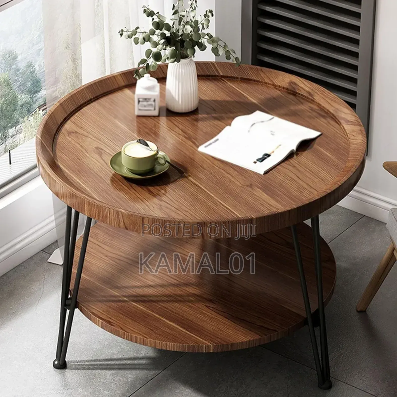 Coffee Round Side Table