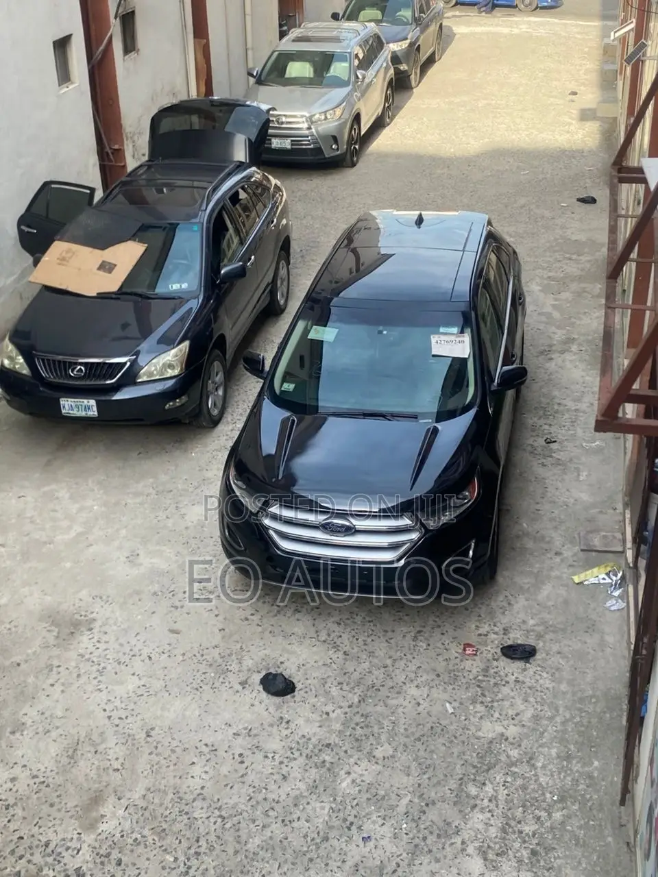 Ford Edge SEL 4dr AWD 2017 Black
