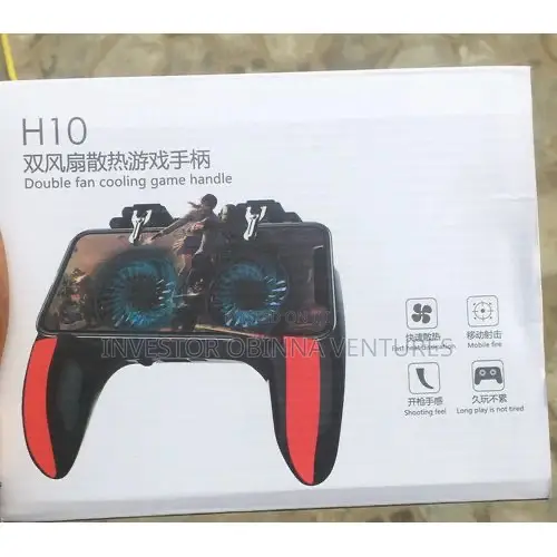 H10 Gaming Controller Phone Cooler With in-Built Power Bank