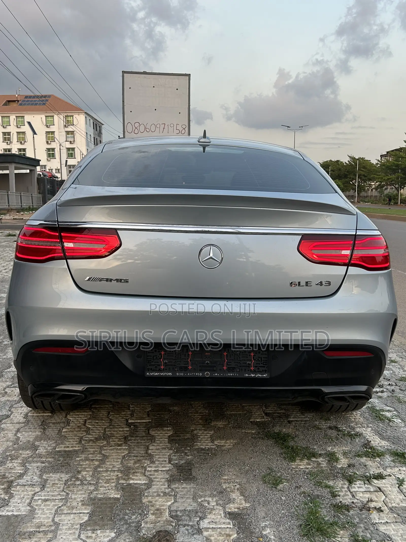 Mercedes-Benz GLE-Class AMG GLE 43 4MATIC 2018 Blue