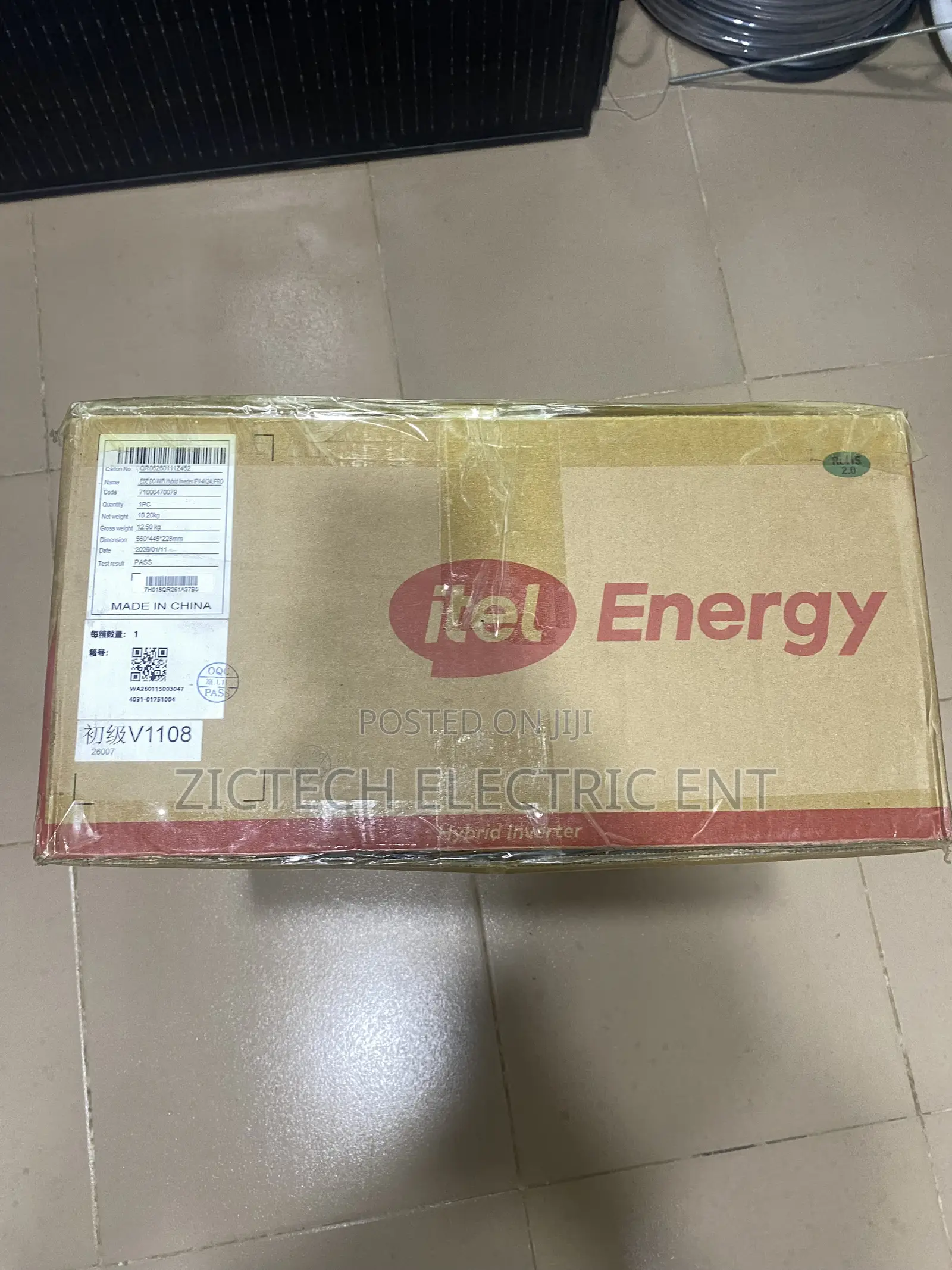 Itel Hybrid Inverter 4kva