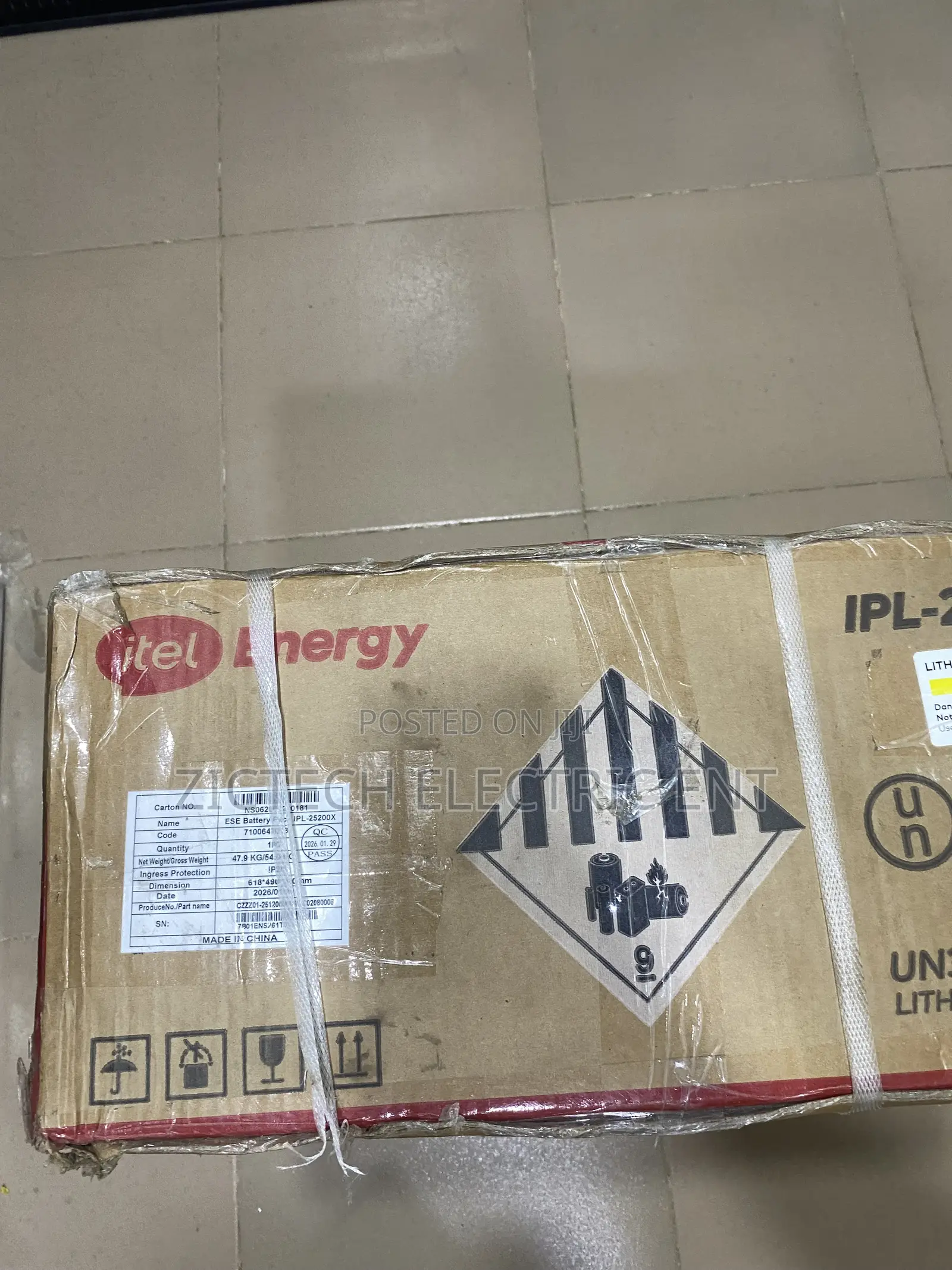 Itel Lithium Battery 5kwh