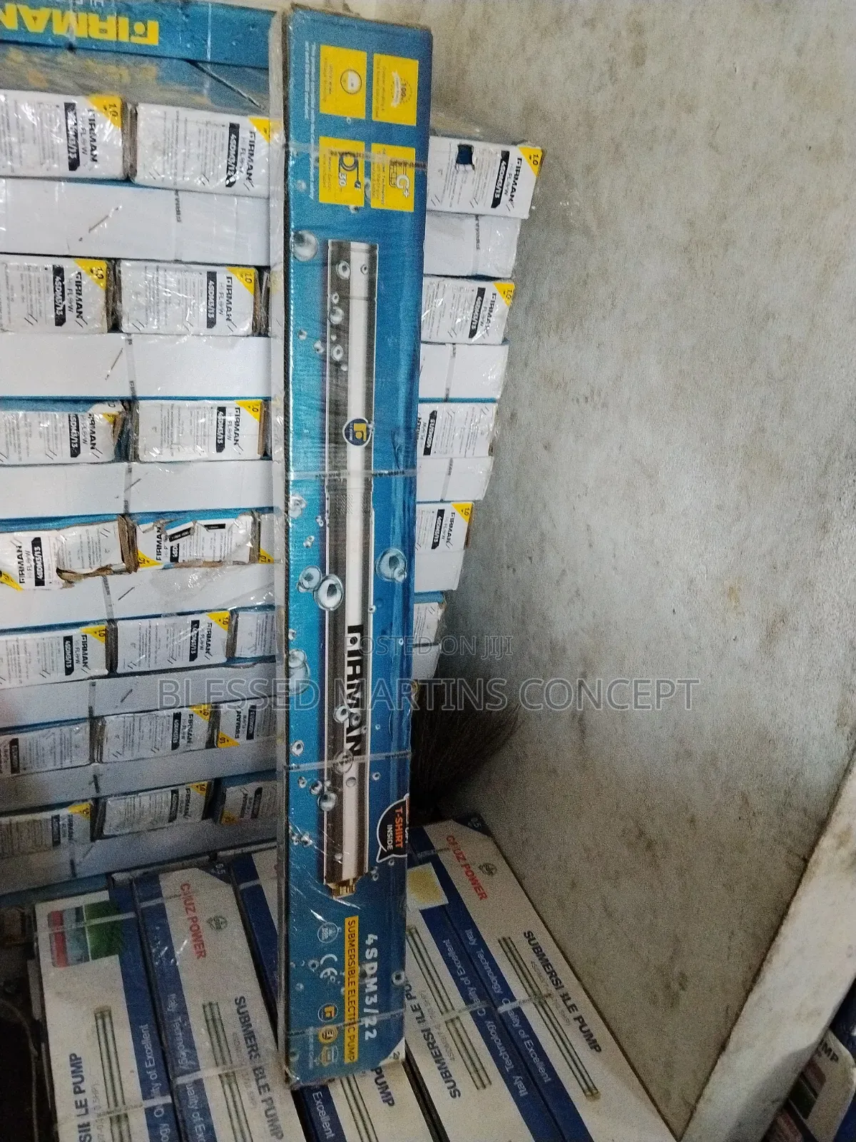 3hp Firman Submersible Pump. 100% Copper