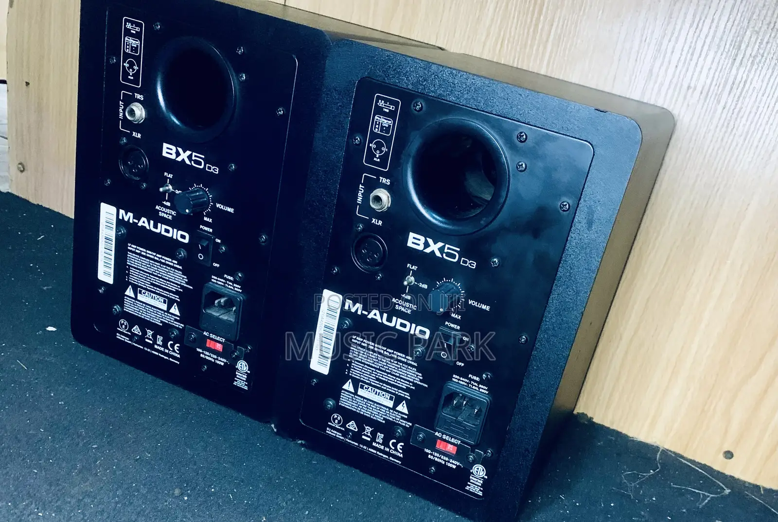 M-Audio Bx5 D3 Studio Monitors – Pair Lagos | Uk-Used, Tested 100%