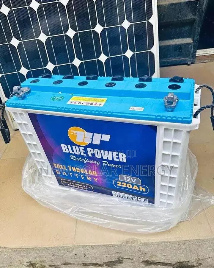 220ah 12v Blue Power Tubular Solar Battery