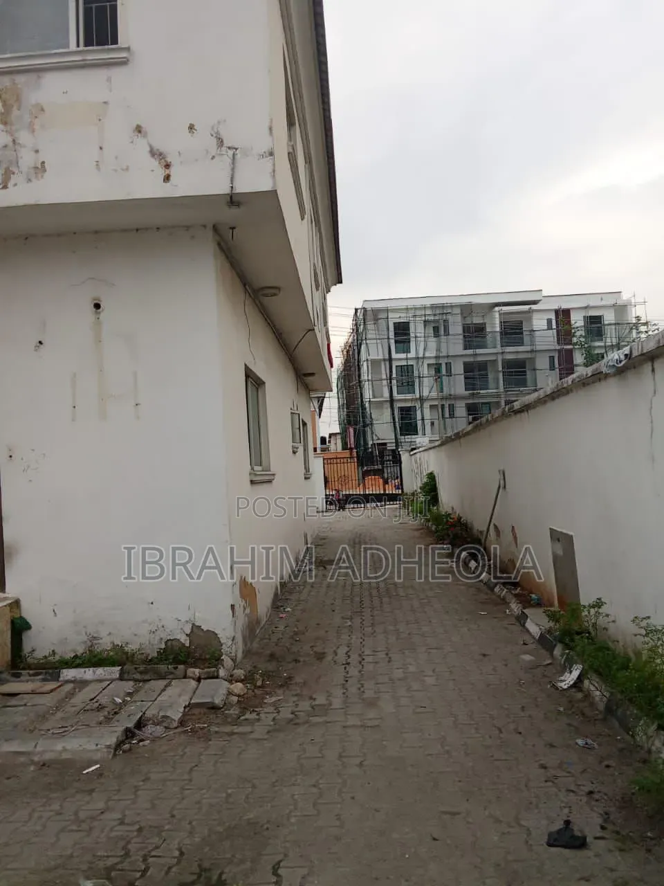 Land Measuring 1104sqm With 2units of 4bedroom Semi Detached