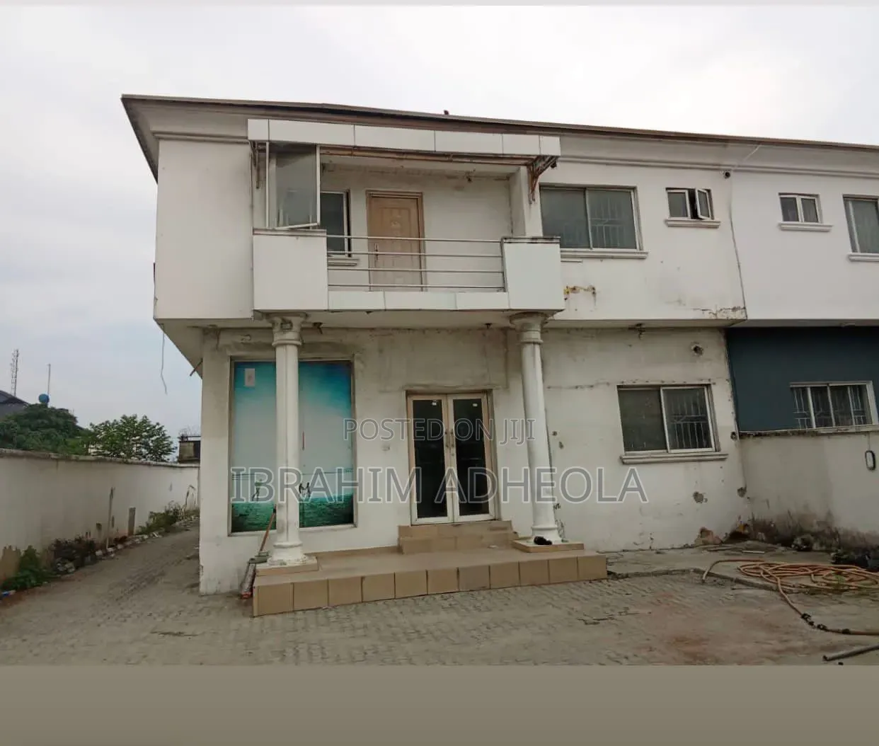 Land Measuring 1104sqm With 2units of 4bedroom Semi Detached