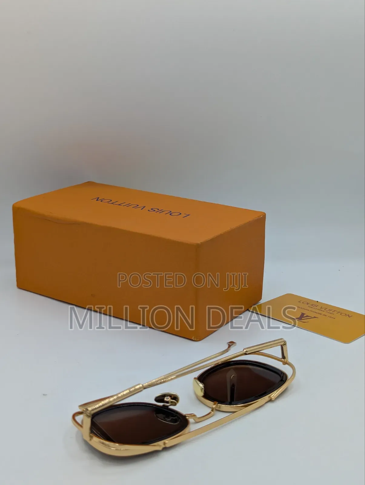 Classic Trendy Men's Brown Luxe Sunglasses