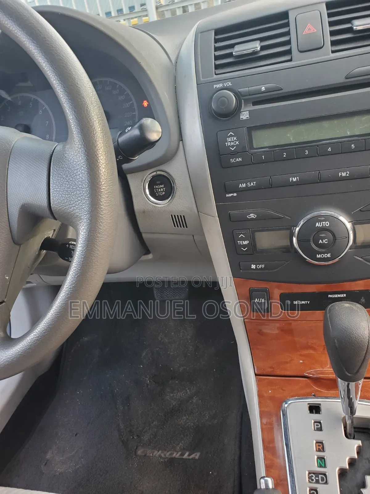 Toyota Corolla 2008 Gray
