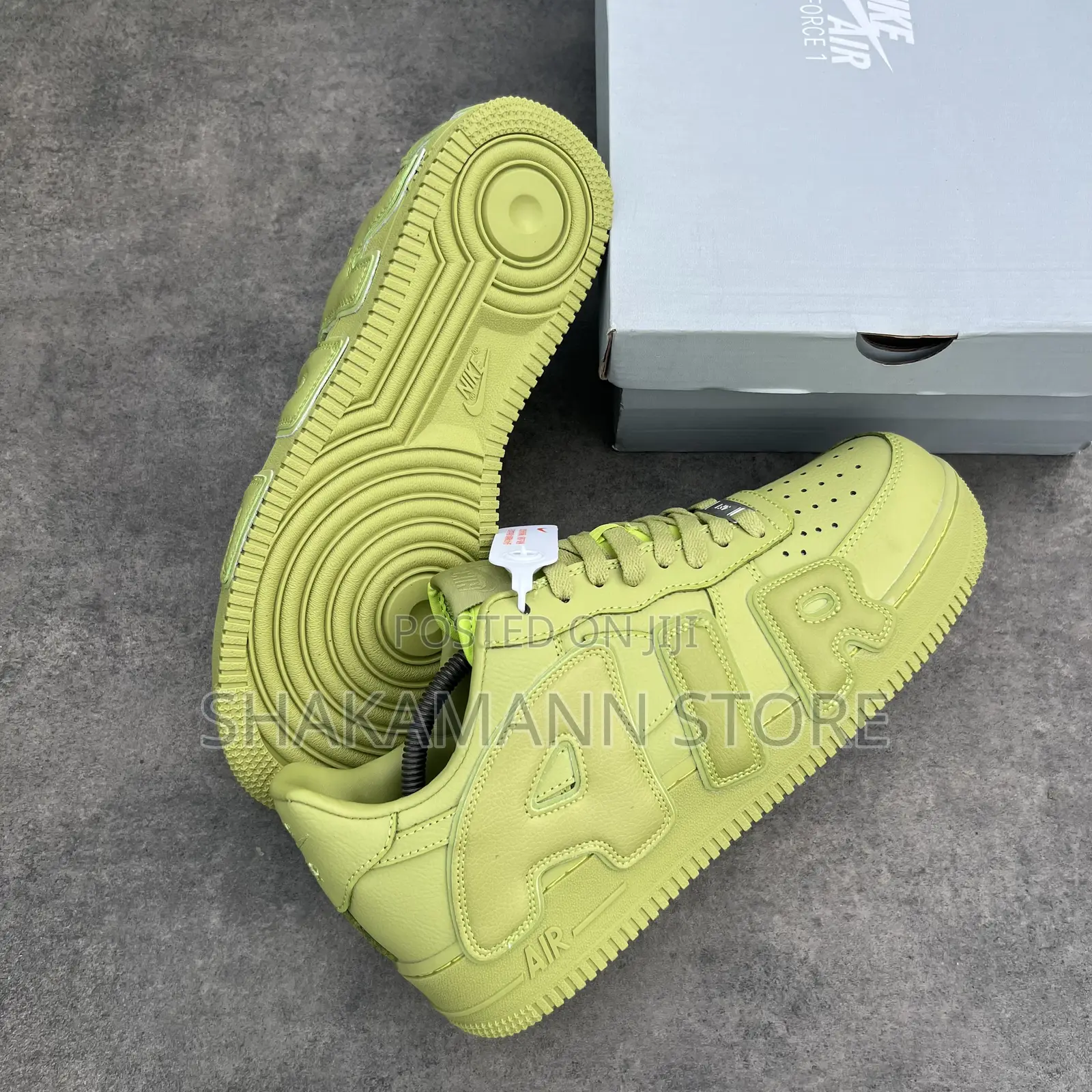 Original Nike Air Force 1 Moss Green Flea Market