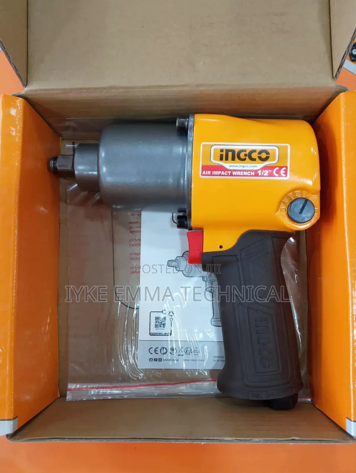 Ingco Alw12562 Air Impact Wrench 1/2"