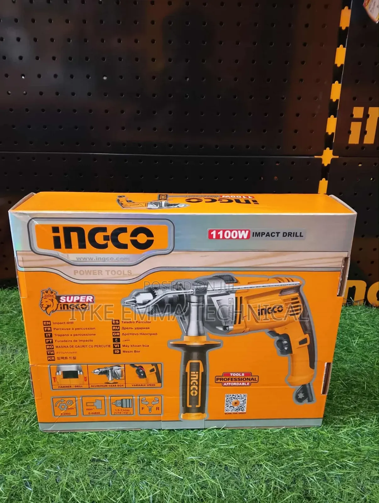 Ingco Id11008 Impaqct Drill 13mm