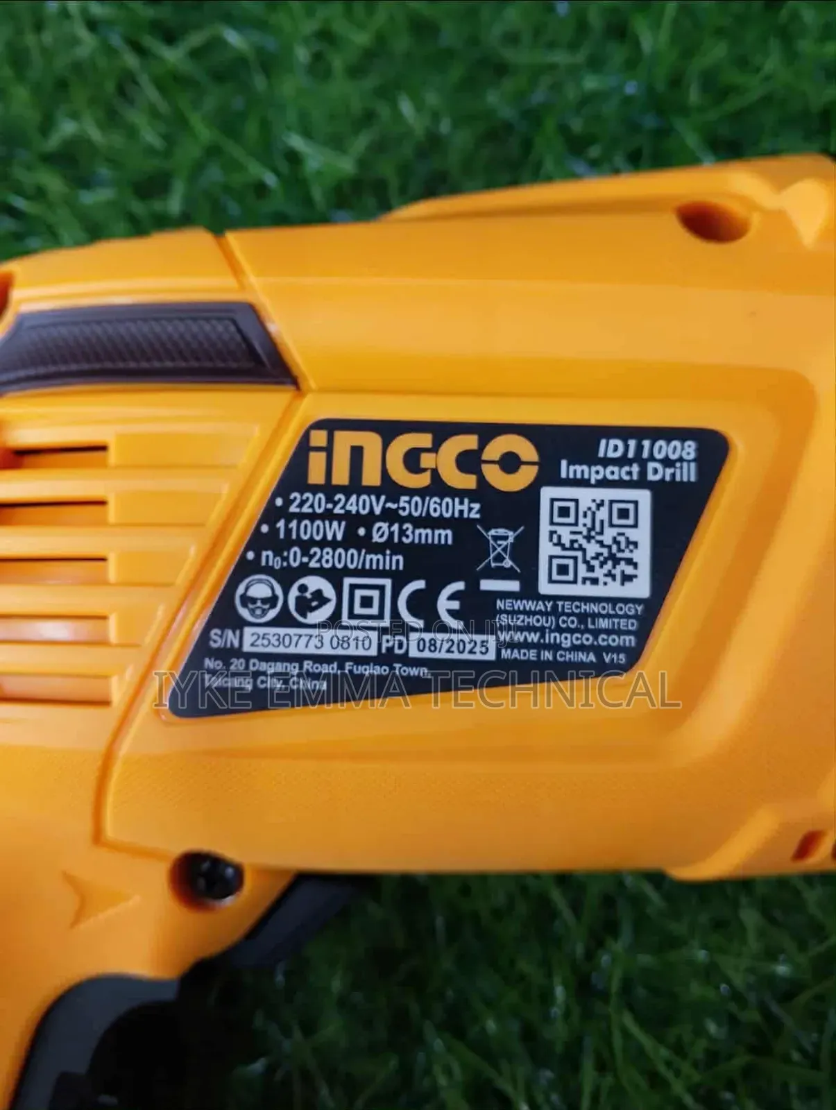 Ingco Id11008 Impaqct Drill 13mm