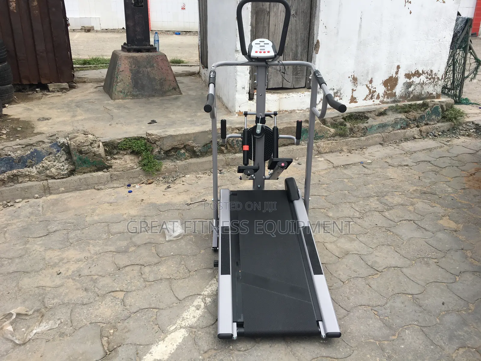 Manual Treadmill With Stepper and Twister