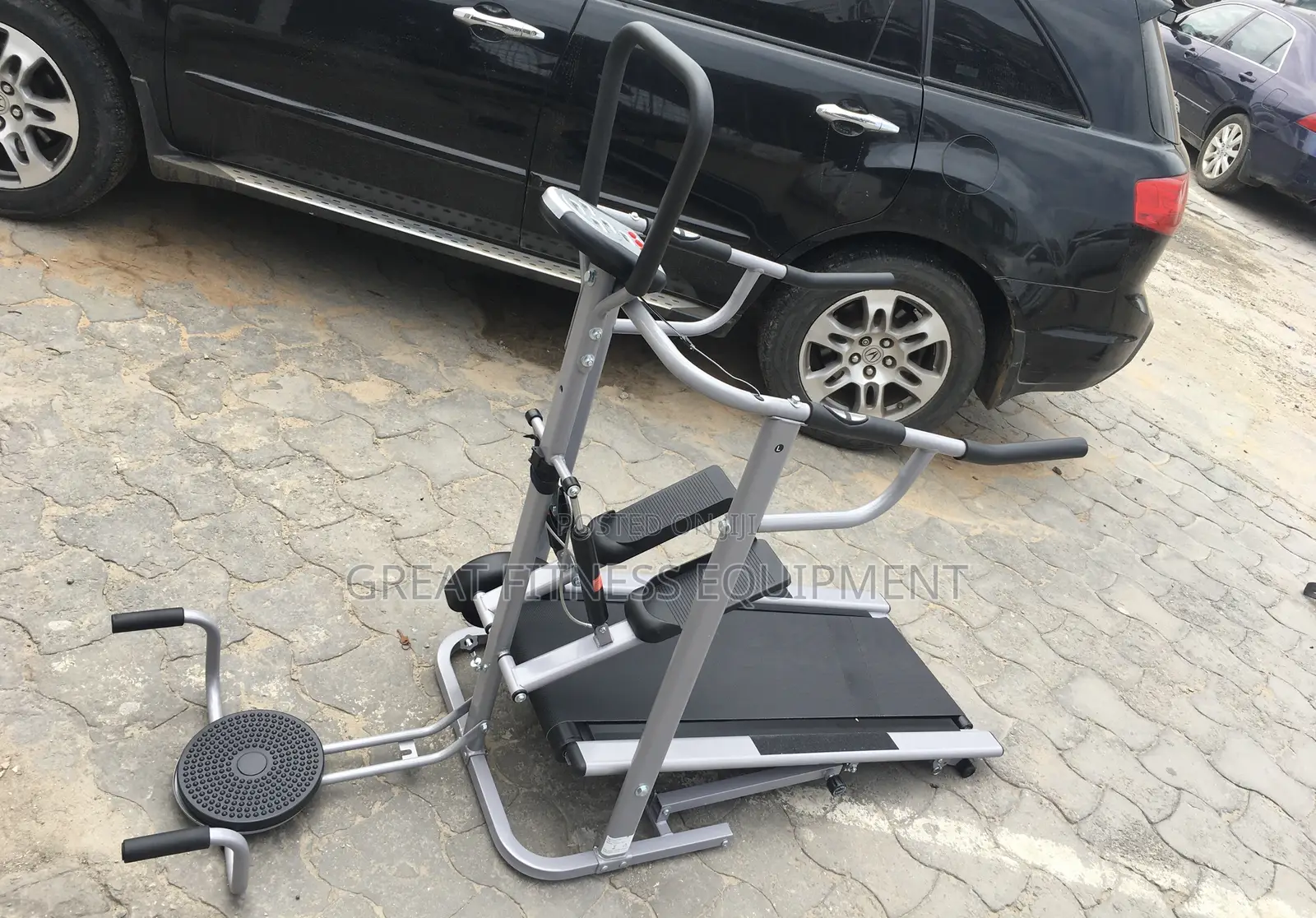 Manual Treadmill With Stepper and Twister
