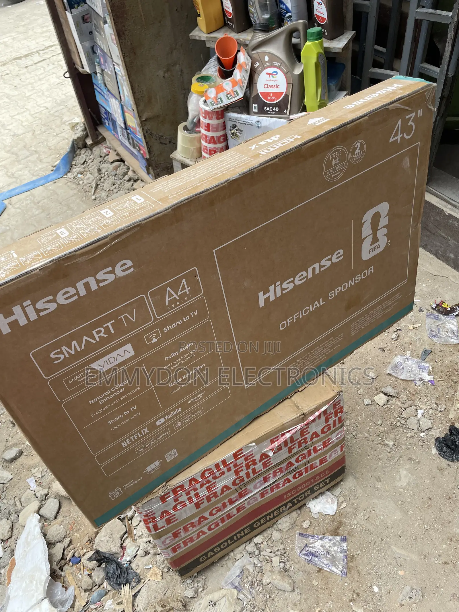 Hisense 43” Smart Tv Stylish, Efficient and Dependable