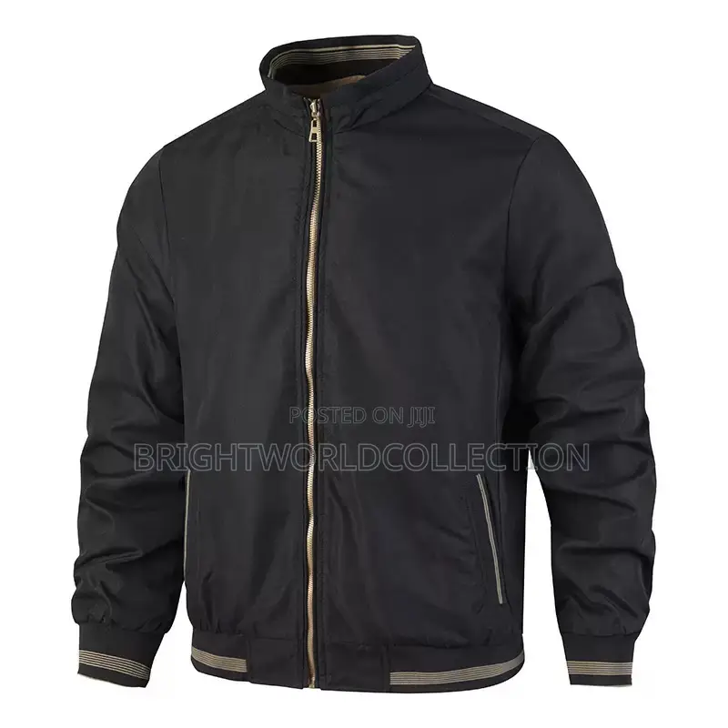 Mens Reversible Jacket Double Sided Wearable Autumn Casua