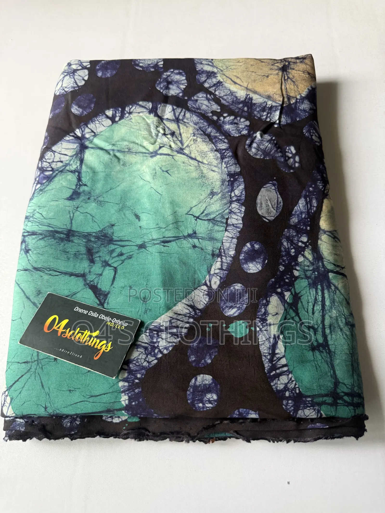 Artwork Chiffon Fabric