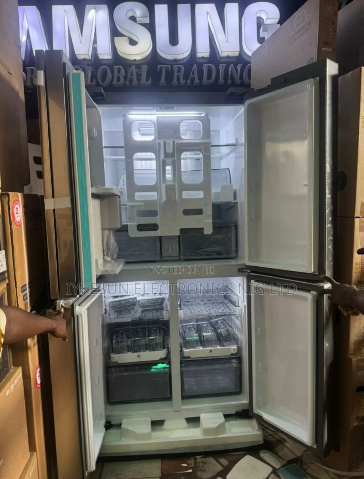 Original Samsung French Doors Ice Maker Blocks With Led Tv Fridge Etc.
