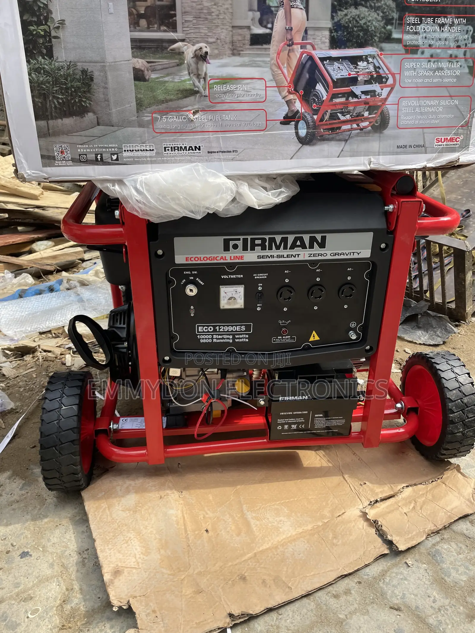 Firman Eco 12990es 10kva Generator Strong Daily Electricity Support