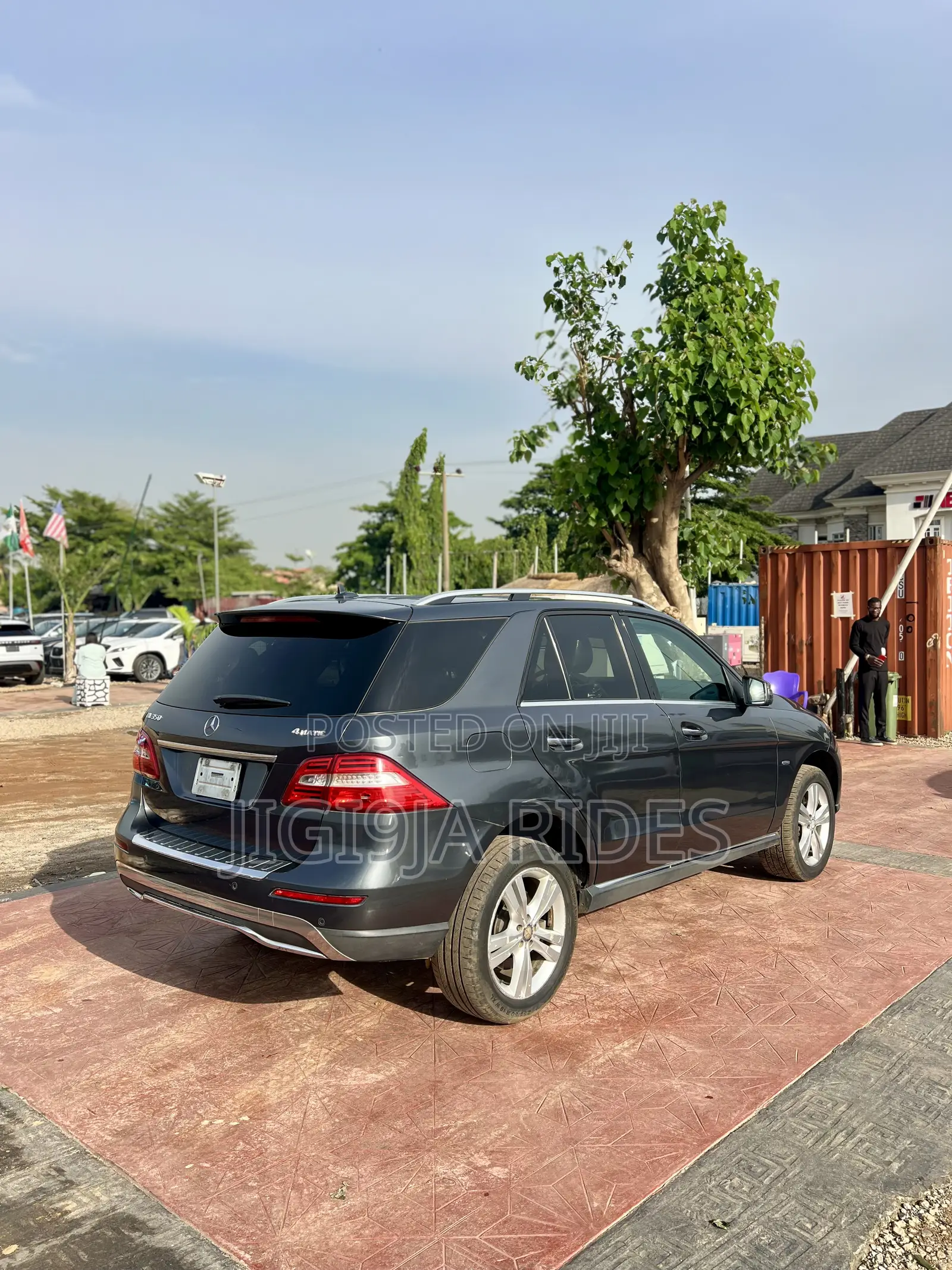 Mercedes-Benz M Class ML 350 4Matic 2013 Gray
