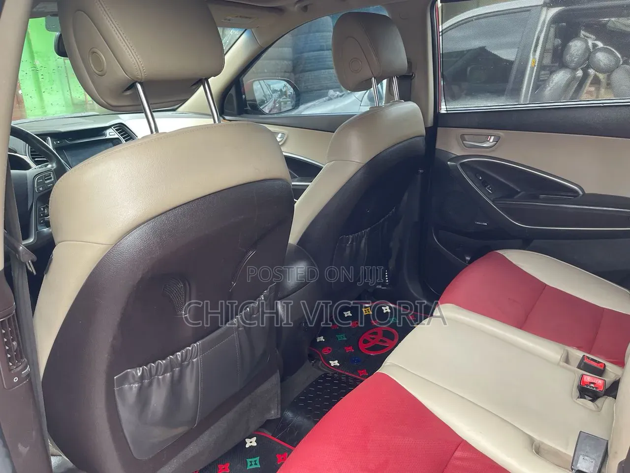 Hyundai Santa Fe 2015 Red