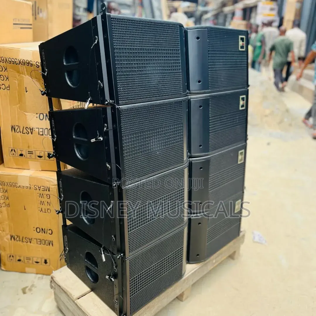 Ariz Sound As210 Dual 10 Inches Line Array Speakers