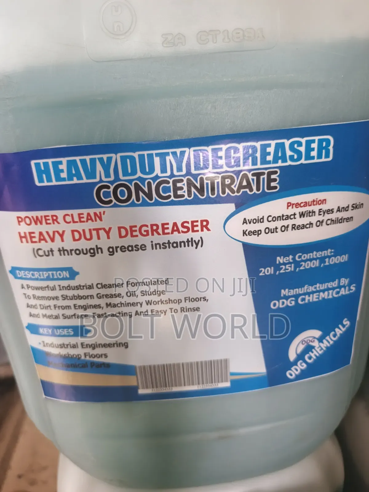 Heavy Duty Degreaser Concentrate 20l