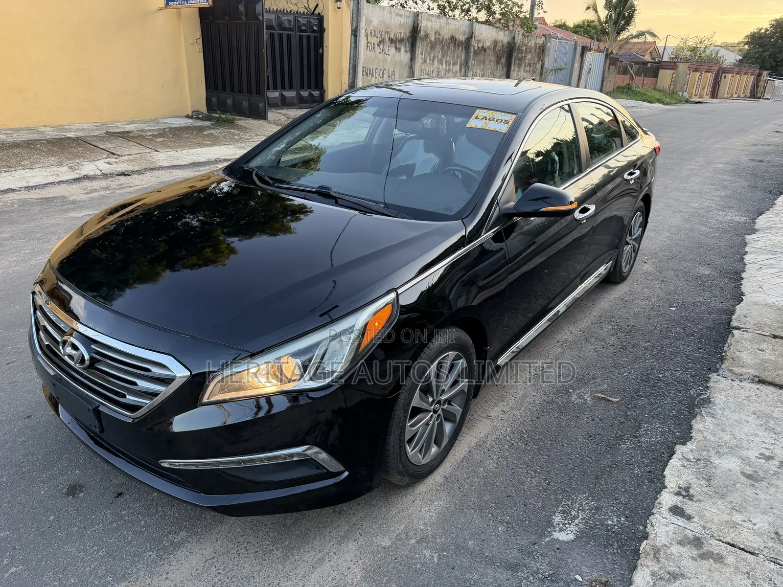 Hyundai Sonata 2017 Black