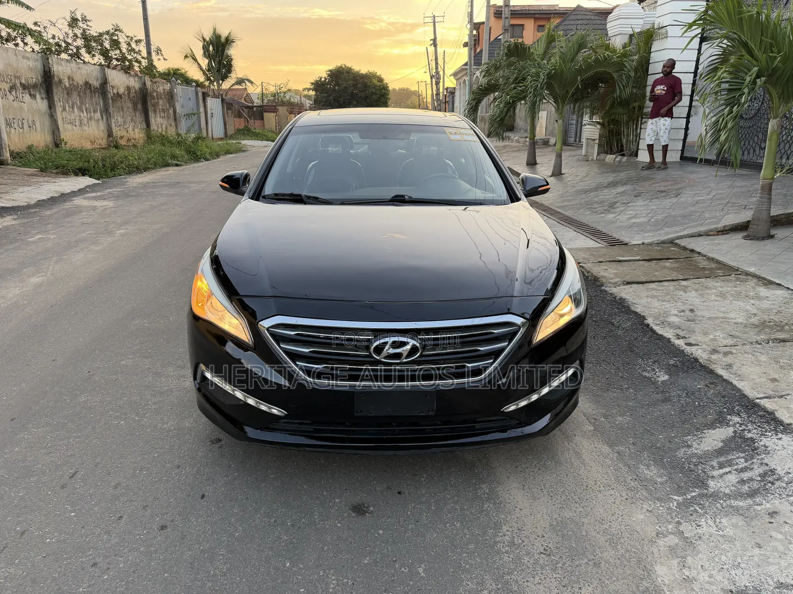 Hyundai Sonata 2017 Black