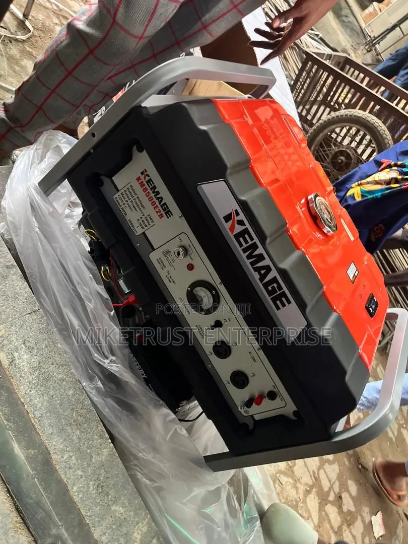 Kemage 4.5kva Generator With Key and Remote