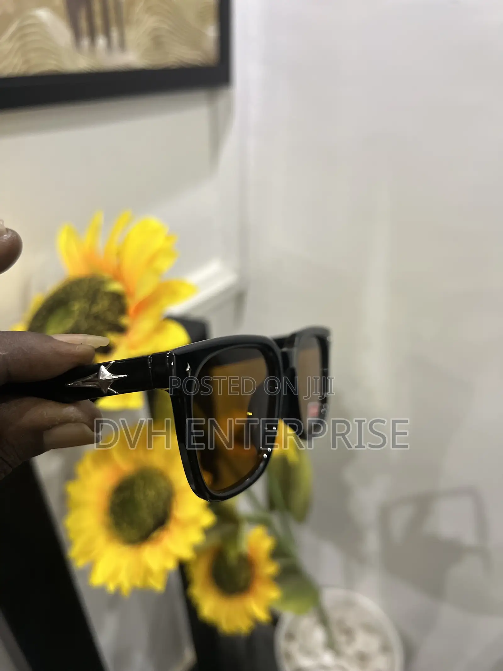 Black Uv 400 Sunglasses