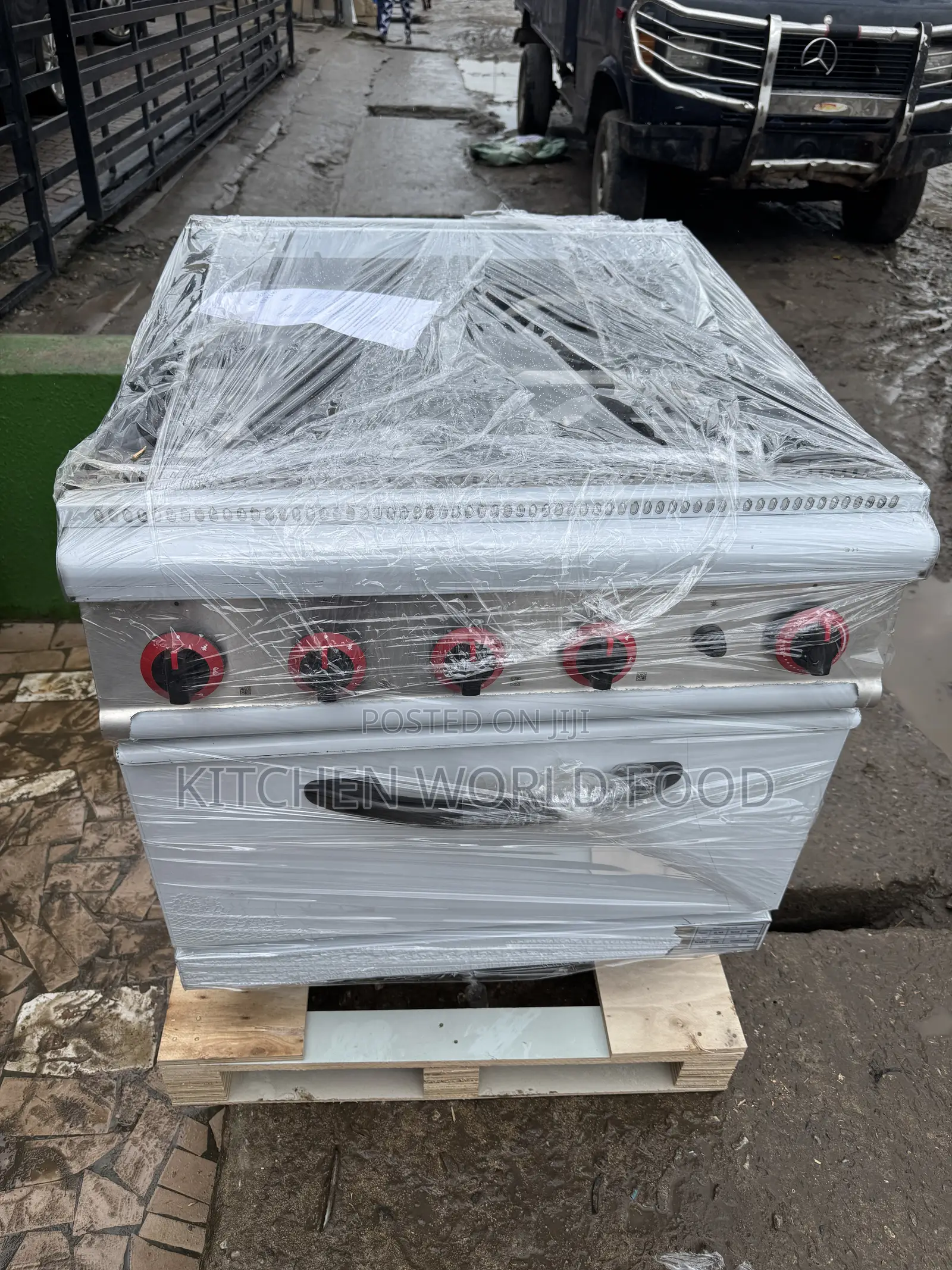 High Quality Commercial Gas Range 4-Burner With Gas Oven