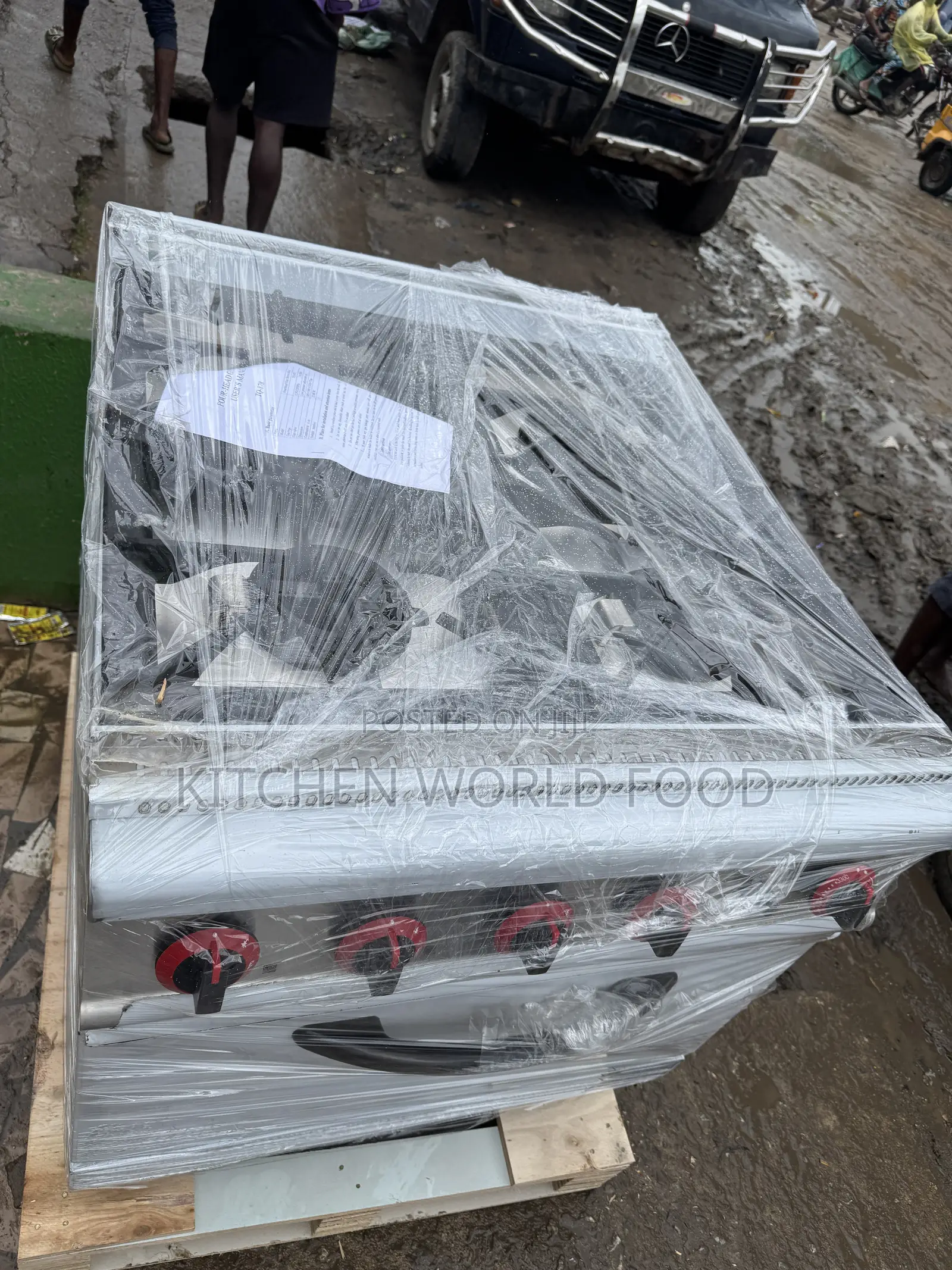 High Quality Commercial Gas Range 4-Burner With Gas Oven
