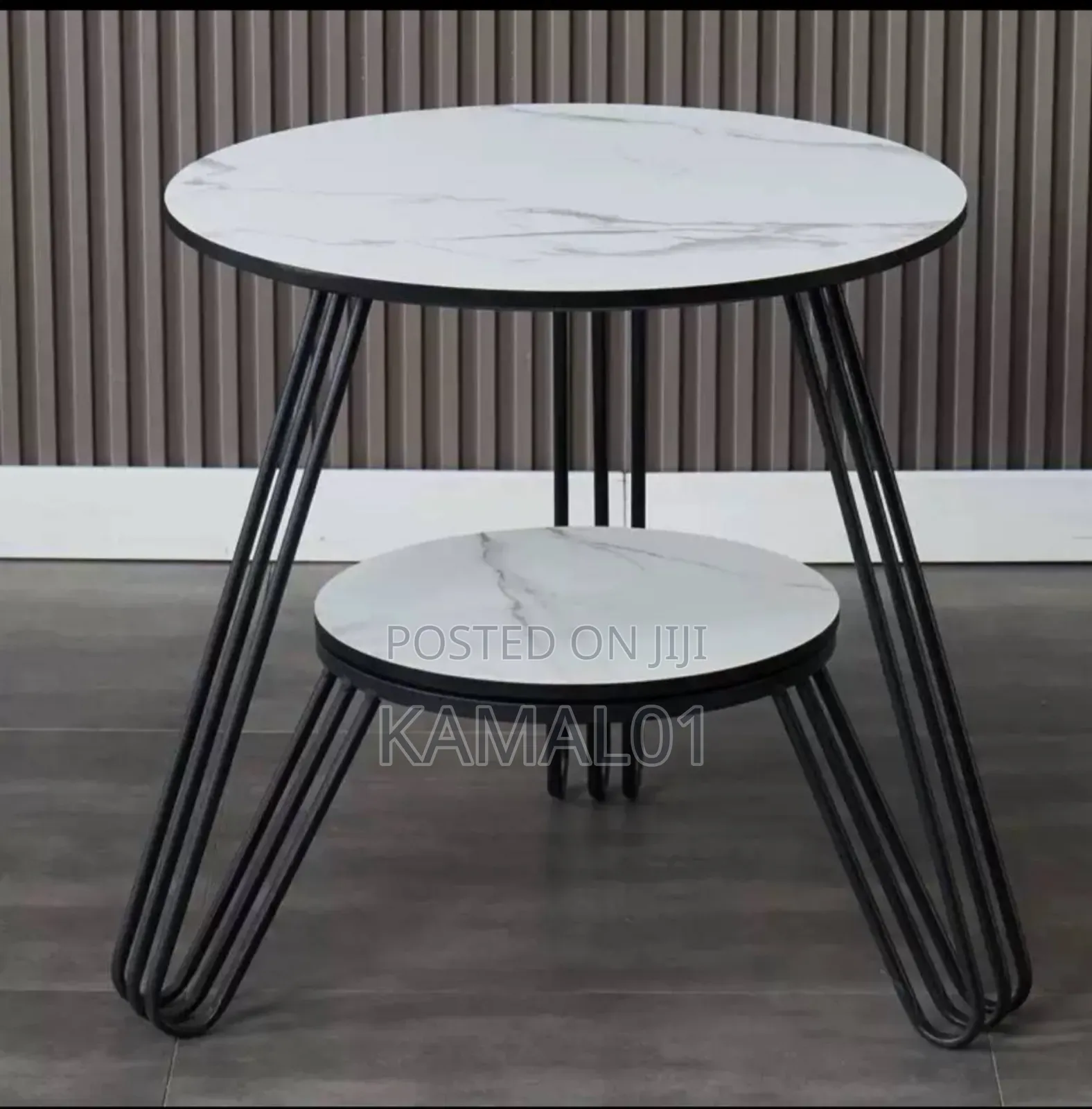 2 Tier Round Coffee Table With Couch Edge