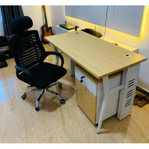 Brand New Imported 1.2 Meter Office Table With Drawers Furniture