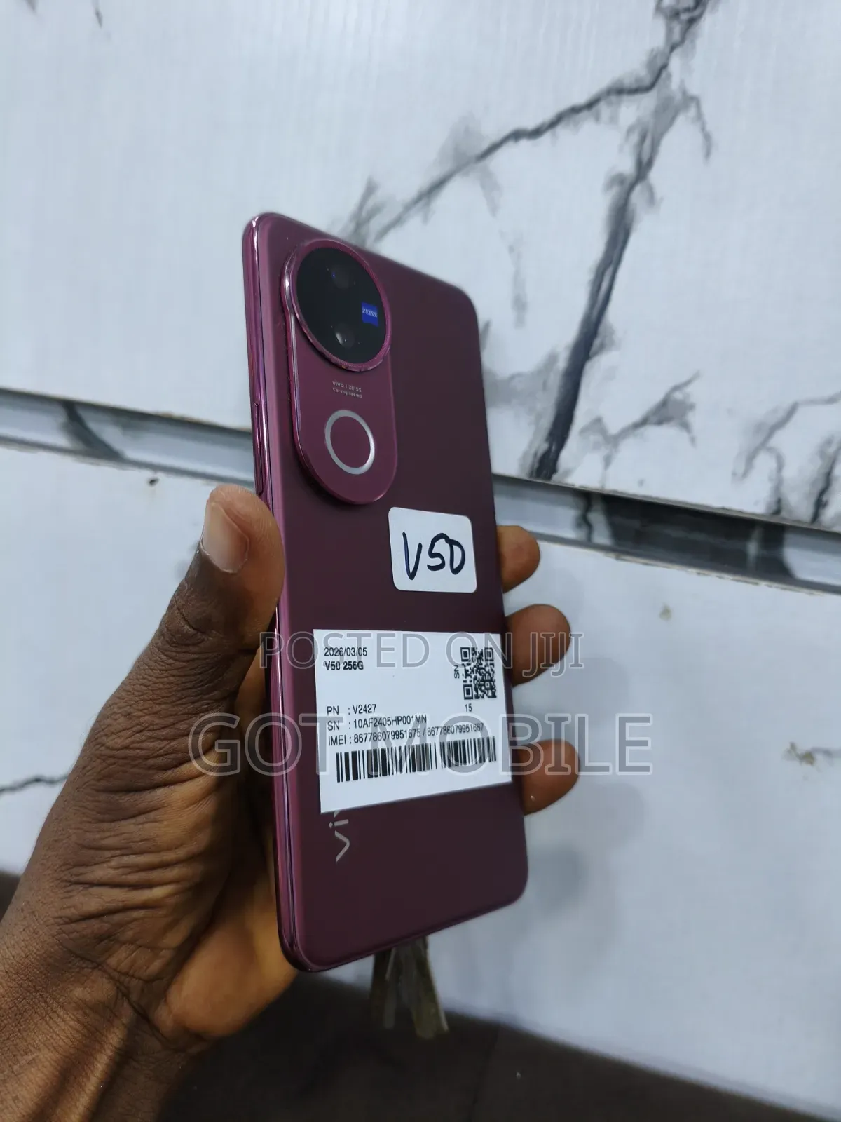 Vivo V50 256 GB Bronze