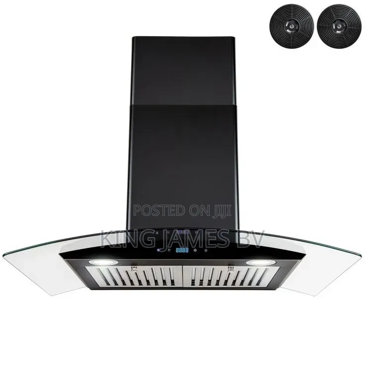 Kitchen Smoke Extractor Tempered Glass